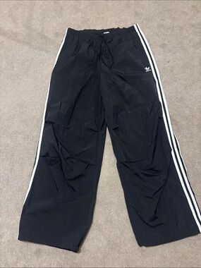 adidas Track Pants with White Side Stripes